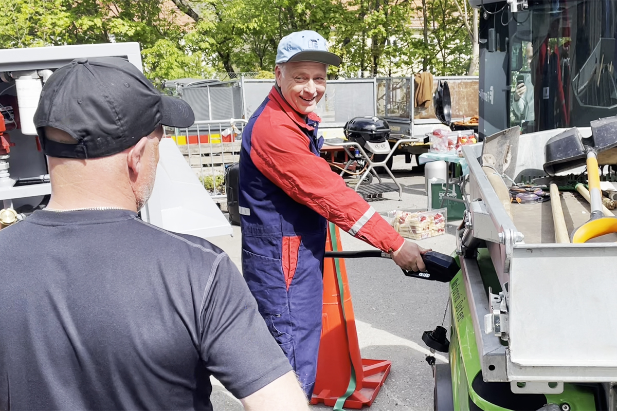 Första fossilfria området hos Familjebostäder